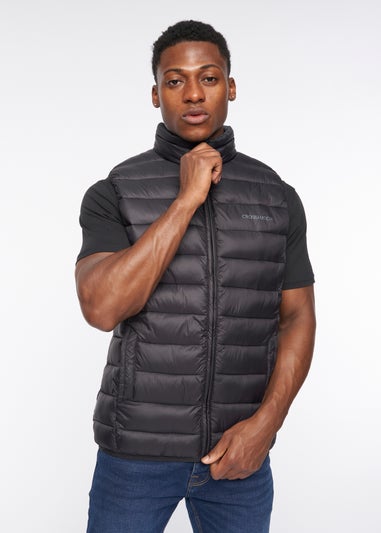 Crosshatch Black Gattering Gilet