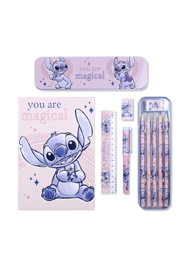 Disney Stitch Pink Stationary Set