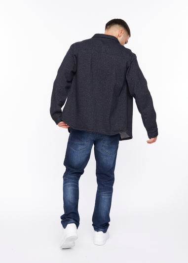 Crosshatch Navy Dakari Over Shirt