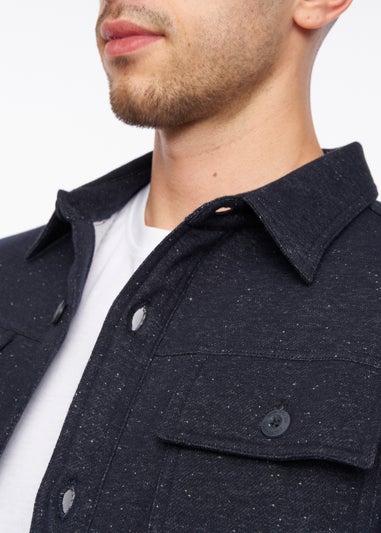 Crosshatch Navy Dakari Over Shirt