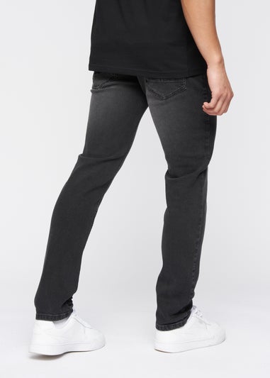 Crosshatch Black Wash Buraca Slim Fit Jean