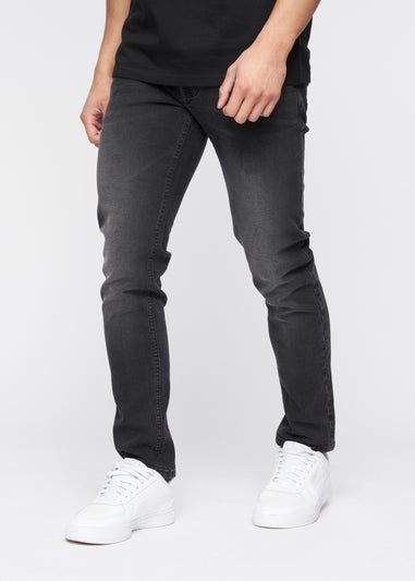 Crosshatch Black Wash Buraca Slim Fit Jean