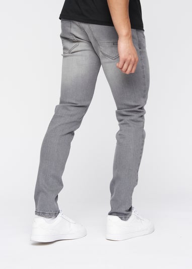 Crosshatch Grey Wash Buraca Slim Fit Jean