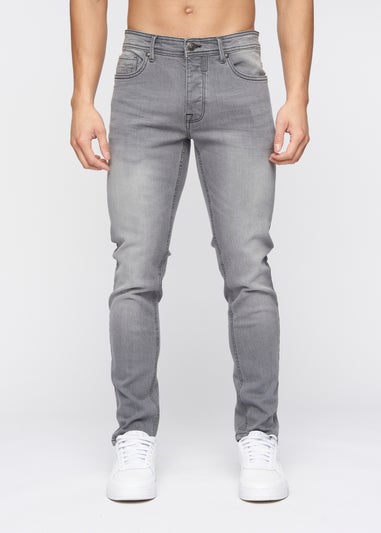 Crosshatch Grey Wash Buraca Slim Fit Jean