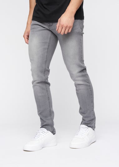 Crosshatch Grey Wash Buraca Slim Fit Jean