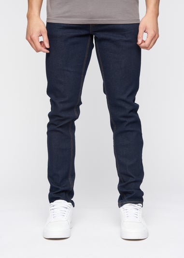 Crosshatch Indigo Wash Buraca Slim Fit Jean