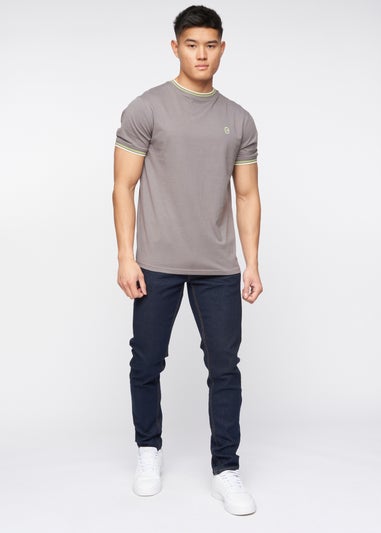 Crosshatch Indigo Wash Buraca Slim Fit Jean