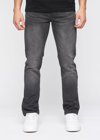 Crosshatch Grey Wash New Svelte Slim Jeans