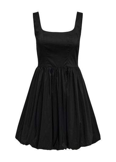 JDY Black Bubblehem Mini Dress