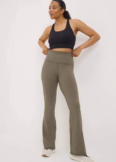 Souluxe Mocha Flared Leggings