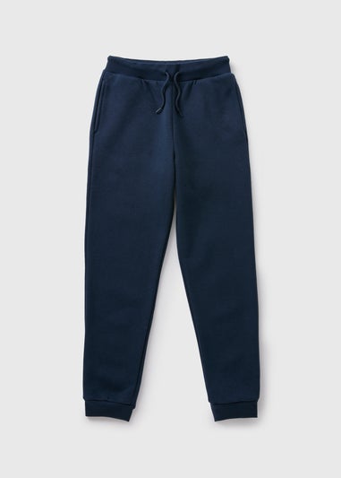 Boys Navy Jogging Bottoms (7-15yrs)