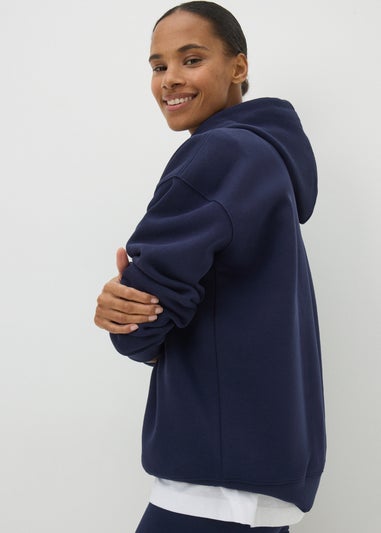 Navy Capri Hoodie
