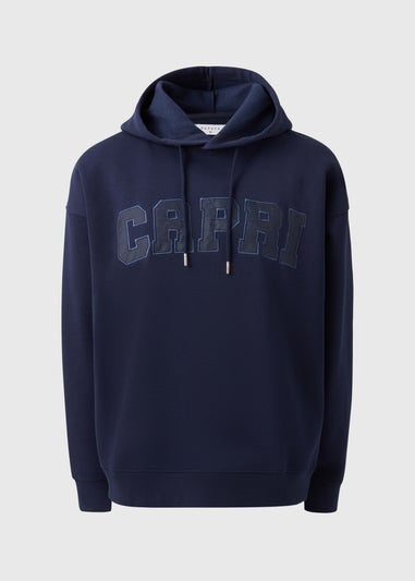 Navy Capri Hoodie