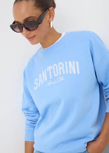 Blue Santorini Sweatshirt