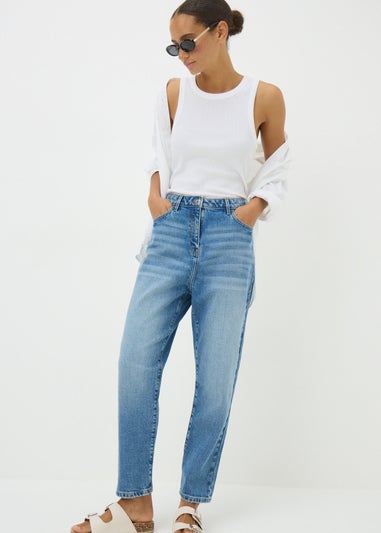 Light Wash Mom Jeans