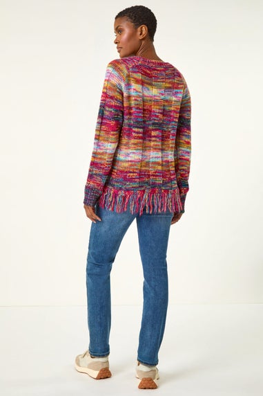 Roman Multi Crew Space Dye Jumper