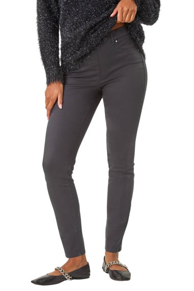 Roman Charcoal 31'' Denim Stretch Jegging