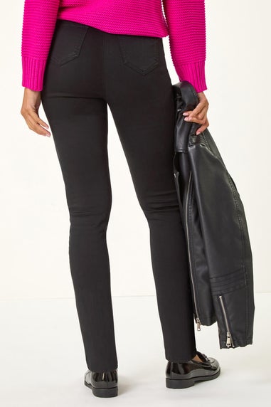 Roman Black Slim & Shape Enhance Stretch Jeans