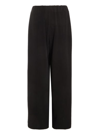 Quiz Black Wide Leg Trousers