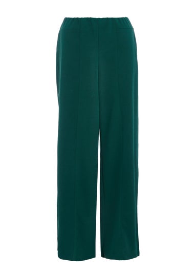 Quiz Green Wide Leg Trousers