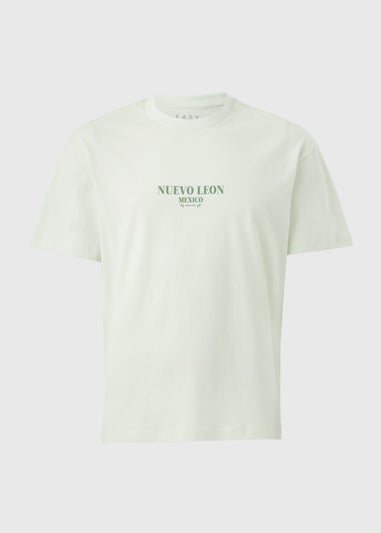 Mint Lemon Slogan T-Shirt