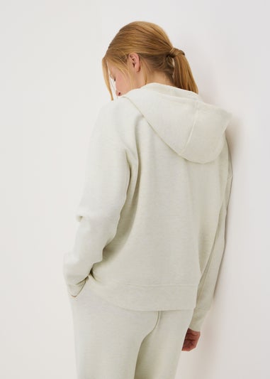 Souluxe Oatmeal Zip Through Hoodie