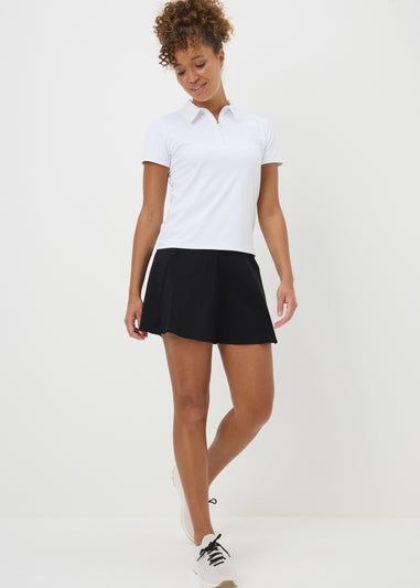 Souluxe Black Tennis Skirt