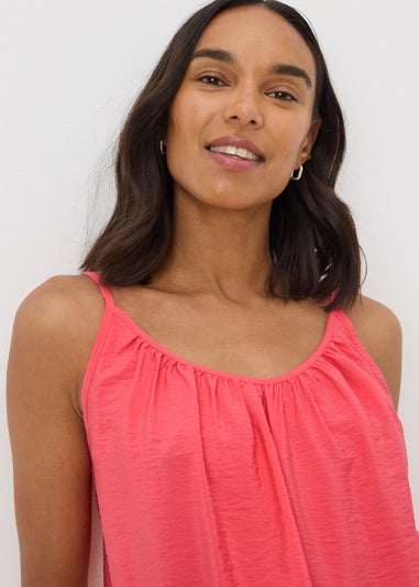 Coral Cami Top