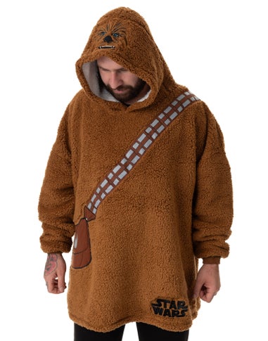 Star Wars Brown Chewbacca Blanket Hoodie