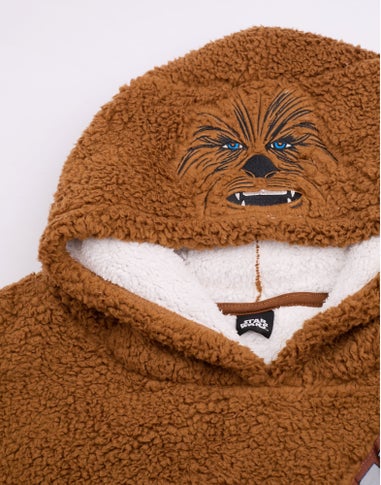 Star Wars Brown Chewbacca Blanket Hoodie