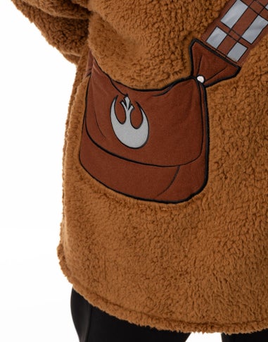 Star Wars Brown Chewbacca Blanket Hoodie