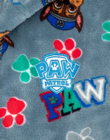 Paw Patrol Boys Blue Hooded Bathrobe (2 - 7 Years)