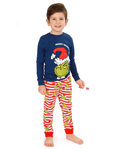 The Grinch Boys Blue The Grinch Pyjama Set (2 - 10 Years)