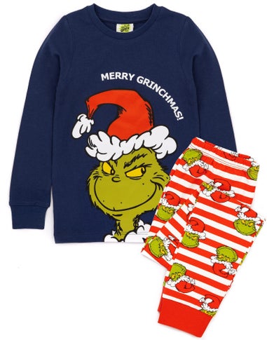 The Grinch Boys Blue The Grinch Pyjama Set (2 - 10 Years)