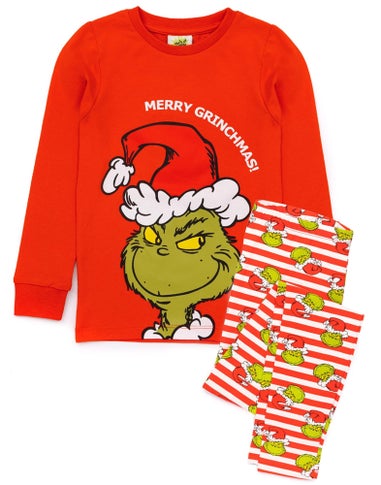 The Grinch Girls Red Pyjama Set (2 - 10 Years)