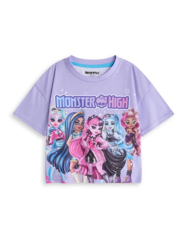 Monster High Girls Purple Character Group Pyjama Set (4 - 14 Years)