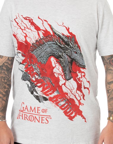 Game of Thrones White Dragon Graphic Pyjama Set