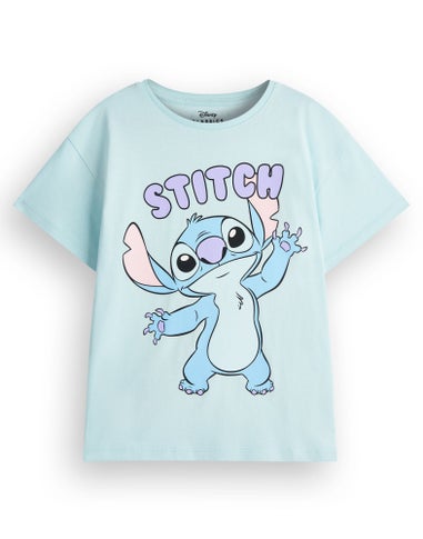 Disney Girls Multicoloured Stitch & Angel 2 Pack T-Shirts (5 - 14 Years)