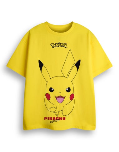 Pokemon Boys Multicoloured Character Pack of 3 T-Shirts (4 - 14 Years)