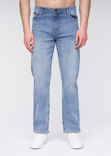 Henleys  Light Blue Breeze Straight Fit Jeans