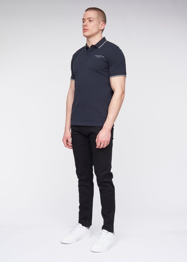 Henleys Navy Kilhen Polo