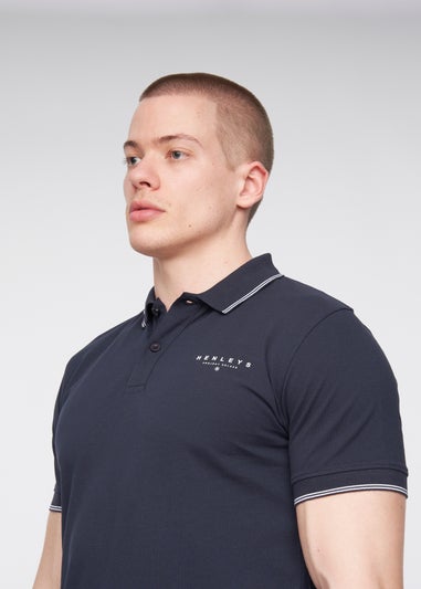 Henleys Navy Kilhen Polo