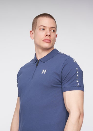 Henleys Blue Tapehen Polo