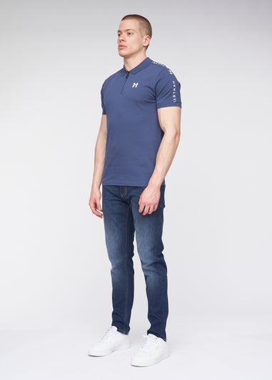 Henleys Blue Tapehen Polo