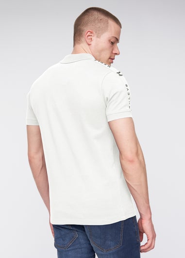 Henleys White Tapehen Polo