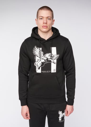 Henleys Black  Curveball Hoodie