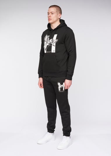 Henleys Black  Curveball Hoodie