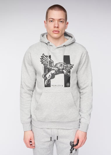 Henleys Grey Curveball Hoodie