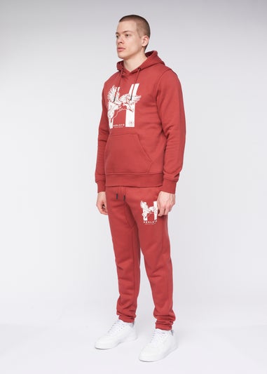 Henleys Red  Curveball Hoodie