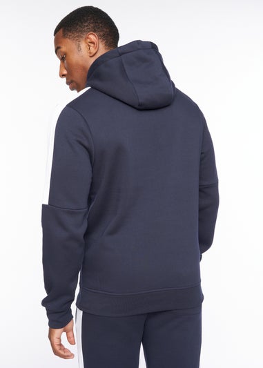 Henleys Navy  Calyer Hoodie